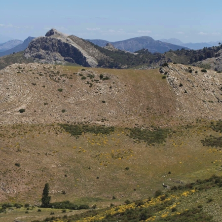 Views across the Sierra de las Nieves