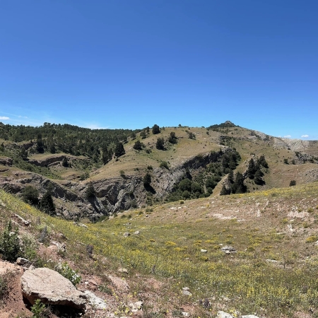 Views across the Sierra de las Nieves